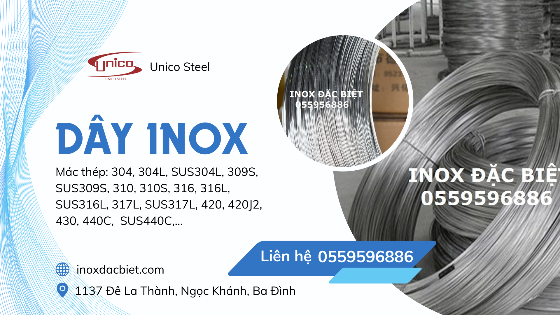 DÂY INOX - Unico Steel